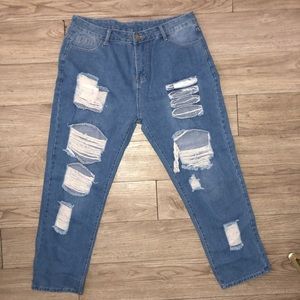 Brand new ripped jeans